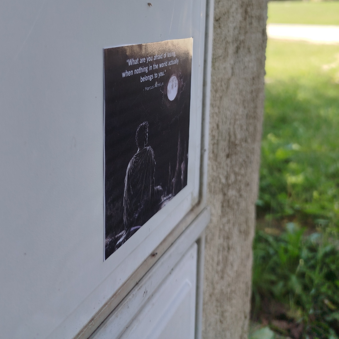10x Marcus Aurelius Quotes stickers