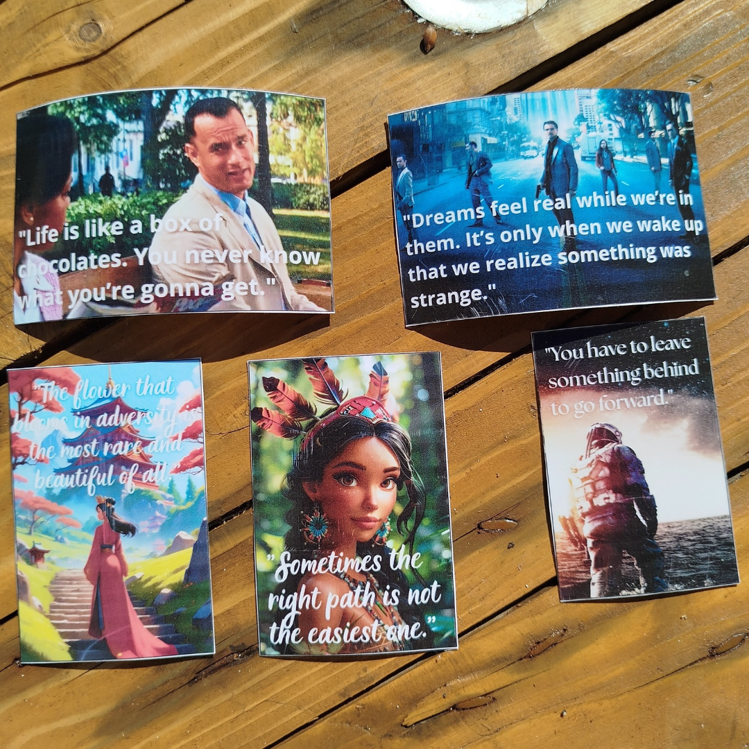 Movie sticker set [waterproof]