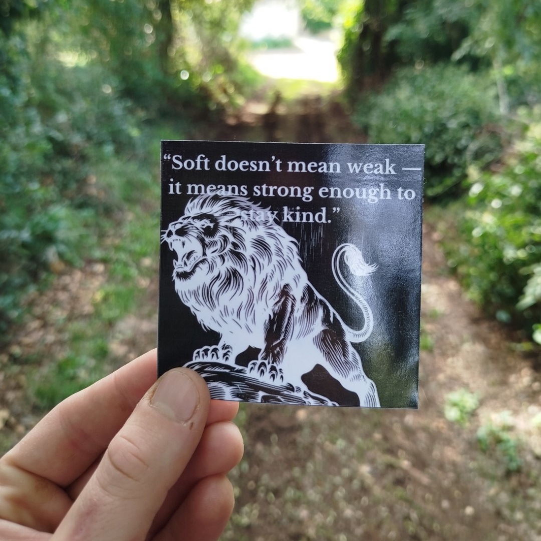 Set of 5 inspirational stickers [8x8 cm]