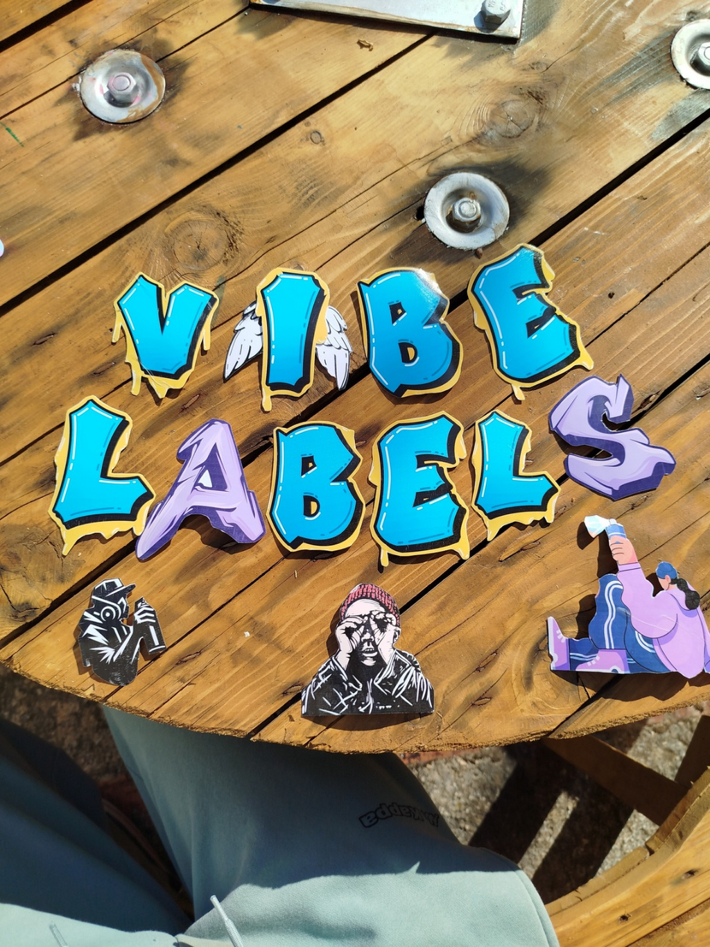 🔥Custom Graffiti Letters Stickers 🔥